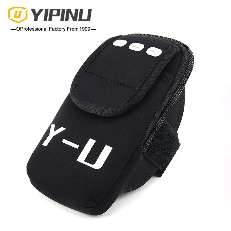 YIPINU Cycling Running Wrist Arm Bag Pouch Phone Keys running arm bags