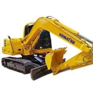 Komatsu รถขุดตีนตะขาบไฮดรอลิกสำหรับ PC60-7ฟาร์ม6T รถขุดขนาดเล็ก PC60มือสอง - Product Image 1