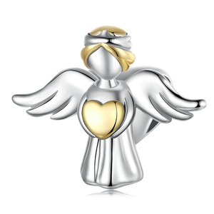 Serie familiar, abalorio de Plata de Ley 925 para hermana y madre, compatible con pulsera Original, accesorios de joyería DIY, cuentas de corazón - Product Image 5