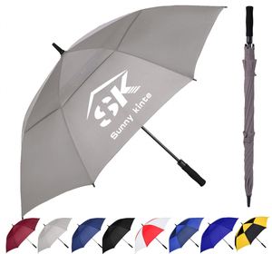 Parapluie de golf personnalisé de luxe, grand format 30 pouces, coupe-vent, avec logo imprimé, idéal pour la promotion, vente en gros depuis Shenzhen - Product Image 3