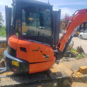 Mini-excavatrice U35 d'occasion, 3,5 tonnes, faible nombre d'heures, certifiée CE, modèle 2022, godet de 0,1 m³, moteur, boîte de vitesses et pompe inclus. - Product Image 1