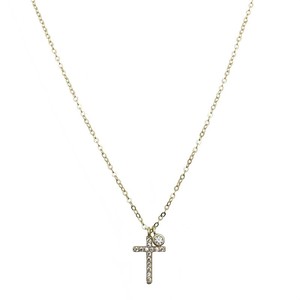 Collar <span class=keywords><strong>con</strong></span> Colgante <span class=keywords><strong>de</strong></span> <span class=keywords><strong>Cruz</strong></span> <span class=keywords><strong>de</strong></span> Plata <span class=keywords><strong>de</strong></span> Ley 925, Chapado en <span class=keywords><strong>Oro</strong></span>, <span class=keywords><strong>con</strong></span> Circonita Cúbica, Joyería Cristiana <span class=keywords><strong>para</strong></span> <span class=keywords><strong>Mujer</strong></span> - Product Image 5