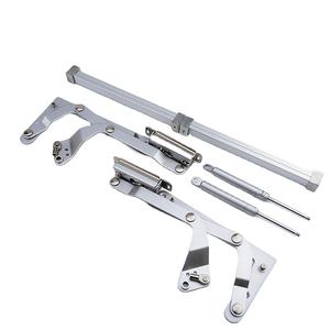 Système de levage de porte de placard GQK avec vérin à gaz, support à fermeture douce en fer, compatible avec les glissières de tiroirs de cuisine - Product Image 2