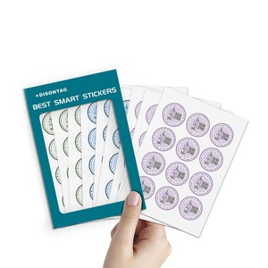 Modern Style <b>Waterproof</b> Hot Stamping Clear Gold Foil Sticker <b>Label</b> With Custom Logo - Product Image 1