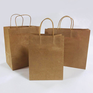 Bolsa De comida personalizada, bolso De compras De moda, marrón, De <span class=keywords><strong>Papel</strong></span> Kraft, kraff - Product Image 4