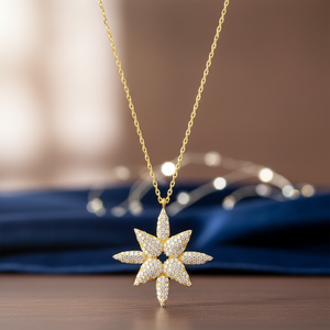 สง่างามเพทายหินออกแบบเสน่ห์สร้อยคอขายส่งตุรกี Handcrafted 925เครื่องประดับเงิน - Product Image 3