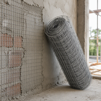 Rouleau de grillage soudé en acier inoxydable pour clôture de jardin, enclos pour animaux, cage à lapins, volière carrée sur mesure
