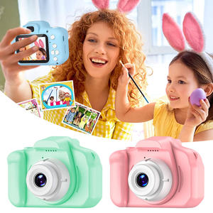 Appareil photo pour enfants, mini appareil photo numérique pour enfants, jouets éducatifs, jouet de photographie en plein air, cadeaux, appareil photo <span class=keywords><strong>vidéo</strong></span> vintage pour petits enfants 1080P - Product Image 2