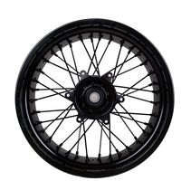 Juego de Ruedas Supermoto de Aluminio CNC de 17 Pulgadas, Color Personalizado para KTM XCF 450 2017, Piezas de Motocicleta Todoterreno