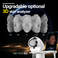 Analizador Facial 3D UV Profesional, Versión Computarizada, Espejo Inteligente con Cámara HD, IA, LED, Análisis Facial Automático, 15 Análisis de Piel