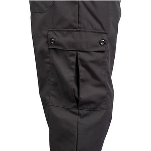 <b>Black</b> <b>Baggy</b> <b>Cargo</b> Chef <b>Pants</b> for Men and Women Drawstring Waist - Product Image 6