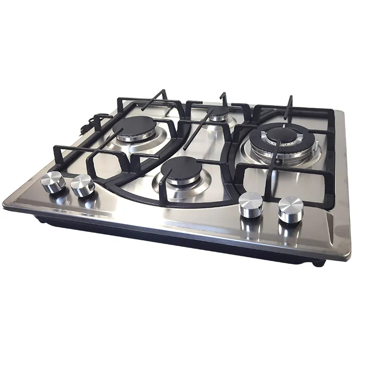 Thương mại 4 Burner Bếp gas Burner Countertop bếp Bếp 4 Burner bếp gas