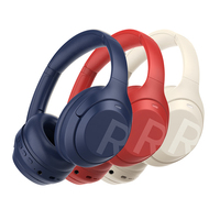 Headphone Bluetooth Stereo Surround Sound Universal Nirkabel untuk E-sports dengan Bantalan Telinga Kulit Protein Ramah Kulit.