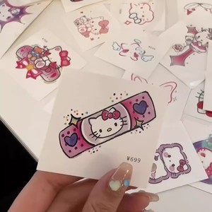 Adesivi Colorati <span class=keywords><strong>Hello</strong></span> <span class=keywords><strong>Kitty</strong></span> a Cartone Animato, Impermeabili, Lavabili, Non Tossici, Lunga Durata, Carini per Ragazze - Perfetti come Regalo per la Pelle - Product Image 3