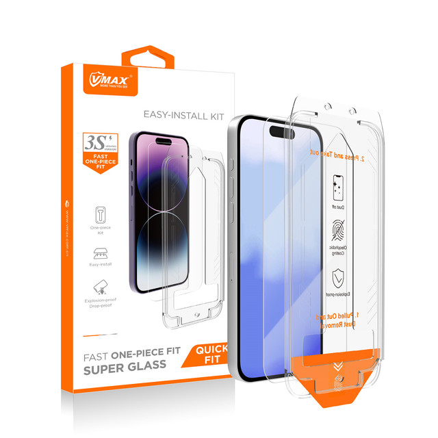 HD Tempered Glass for iPhone 17 Pro 16E 17 Air 15 14Plus Screen Protector Add Dust-Proof Easy Installation Tool Protective Film