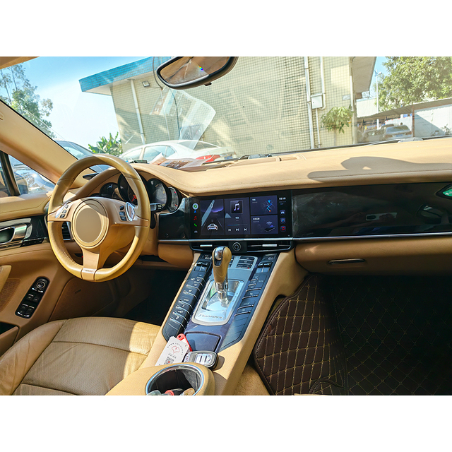 For 2010-2017 for Panamera 12.3" Android Car Stereo Touch Screen 2400x900 Full-Lamination Display Dashboard Mount 1 Year