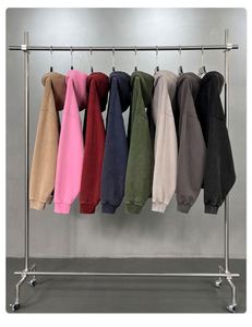 เสื้อแจ็คเก็ตฮู้ดซิปสั้นผ้ากำมะหยี่เนื้อนุ่ม 370 กรัม รุ่นใหม่ปี 2026 สำหรับผู้ชาย ลายบาติกแบบซัก - Product Image 3