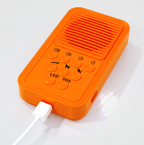 Alat Pengusir Beruang 9 Tombol Kustom, Penghalang Tiga Lipat dengan Suara 120db dan Lampu LED Terang, SOS Darurat, Keamanan, Pertahanan Diri, ABS - Product Image 1