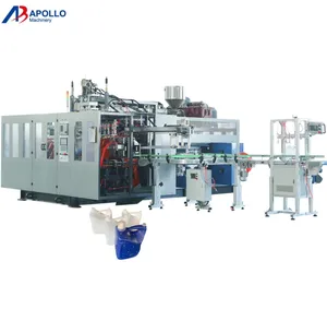 plastikpresse dosenherstellungsmaschine für hdpe stapelbare presse dosen strangpress-gebläse-formmaschine für plastikdosenmaschine