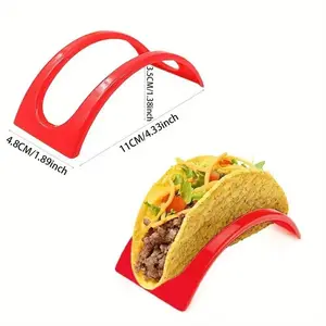 Taco Holder Mexican Pancake Rack Tortilla Tray Food Pallet Holder Kitchen Supplies