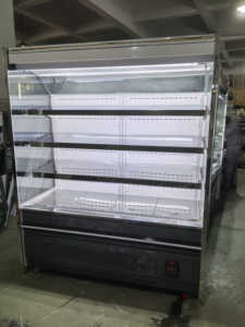 Refrigerador Vertical Multideck Abierto para <span class=keywords><strong>Supermercados</strong></span>, Enfriador de Exhibición para Vegetales - Product Image 3