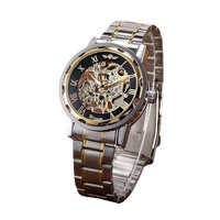 SEWOR 614 Herren Edelstahl Automatik-Mechanikuhr Leuchtend Gangreserve Wasserdicht Luxus Mode Freizeit Klassisch
