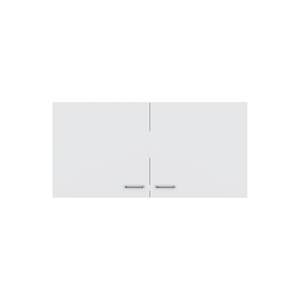 <span class=keywords><strong>Napoles</strong></span> 39 "w armoire murale à double porte blanc - Product Image 6