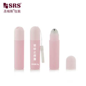 Tùy chỉnh 20ml <span class=keywords><strong>25ml</strong></span> xách tay Mỹ phẩm khử mùi làm mới chống ngứa nhựa pcr cuộn trên chai - Product Image 3