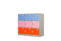 Armoire de rangement en plastique ABS pour salle de sport, école et maison, meuble de rangement pour vêtements
