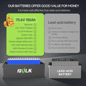 Hulk 72 Volt điện Golf giỏ hàng thông minh BMS điều khiển từ xa pin LiFePO4 <span class=keywords><strong>Lithium</strong></span> <span class=keywords><strong>Ion</strong></span> với 50Ah 100Ah 150AH 200AH Kích thước gói - Product Image 3