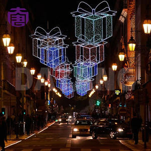 Led <b>Outdoor</b> Modeling Christmas <b>Lights</b> Holiday Street <b>Light</b> Pole Pendants With Cross Decorative <b>Lights</b> <b>For</b> Streets & Homes - Product Image 4