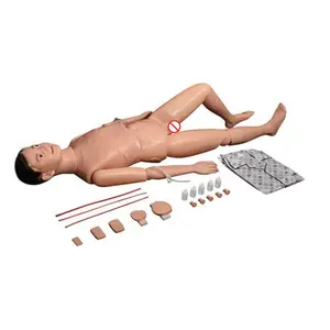 Caliente hombre multifuncional paciente formación de enfermería maniquí operación Simple