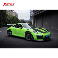 Kits de carrosserie XTREME GT2 RS Style en matériau PP pour Porsche 911 991.2 : Lame de pare-chocs avant, Jupes latérales, Diffuseur arrière, Spoiler, Splitter