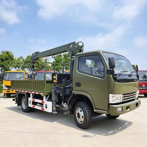 Grue montée sur <span class=keywords><strong>camionnette</strong></span> de 3 ou 4 tonnes certifiée CE, directement de l'usine, pour l'installation d'éclairage routier municipal - Product Image 5