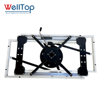 Mécanisme de table basse/salle à manger relevable 360° pour accessoires de mobilier et quincaillerie – Vente en gros usine °   Base de table pivotante et extensible