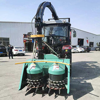 Machine de récolte hydraulique efficace pour ensilage de maïs entier