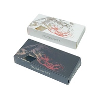 Boîtes à tiroirs personnalisées pour gâteaux au chocolat, diverses petites boîtes à cartes, boîtes coulissantes à verrouillage enfantin 0,5 ml 1 ml, en papier recyclé épaissi