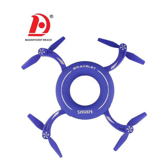 HUADA Wind Wheel Shape Design Smart 4 Axis Wifi FPV Foldable Rc 480P Camera Drone Toys Remote Control Aircraft Quadcopter Toys