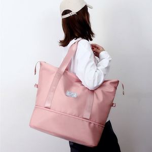Customized Logo Women Weekend Foldable Duffel <b>Bag</b> Duffle Yoga Sports Shoulder Gym Travel <b>Tote</b> <b>Bag</b> Dry Wet Waterproof Women - Product Image 4