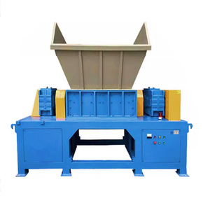 Dual Shaft Shredder For Wood Tree Roots <b>Rubber</b> Silicone Leather Pipe <b>Paint</b> Drum Titanium Sponge Waste Treatment Machinery - Product Image 4