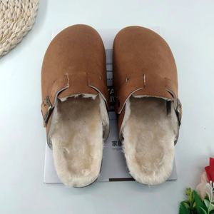 Acogedor algodón interior para zapatillas para mujer, bonitos zapatos <span class=keywords><strong>de</strong></span> <span class=keywords><strong>Casa</strong></span> personalizables con suela <span class=keywords><strong>de</strong></span> EVA, fábrica al por mayor, hazaña antideslizante <span class=keywords><strong>de</strong></span> invierno - Product Image 2