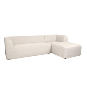 Meubles de salon légers de luxe design contemporain en forme de L canapé sectionnel en tissu ensemble de canapés d'angle - Product Image 2