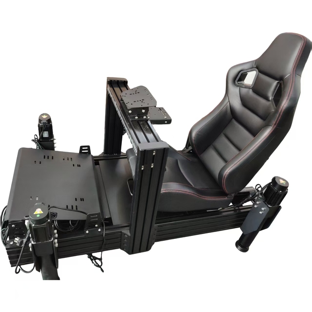 DIY Customizable 4DOF Aluminum Cockpit for Home Motion Platform Racing Simulator