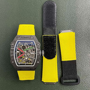 Luxury RM Style 67-02 Men <b>Watch</b> – Luminous, Ultra-Thin 7.8mm, Lightweight Carbon Fiber, Fashionable <b>Active</b> Sports Diving Mechani - Product Image 1
