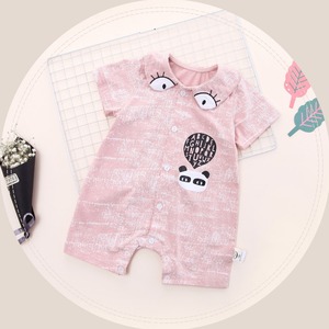 Vêtements d'été en gros pour nouveau-nés : Barboteuse mignonne à motifs pour bébés filles (Collection Boutique) - Product Image 2
