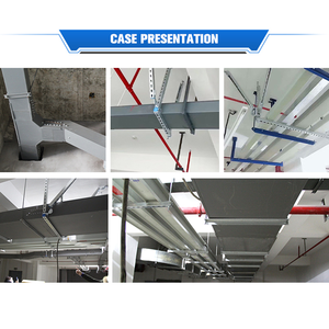 Gestion des câbles murale, gaine de câbles en acier galvanisé inoxydable pour <span class=keywords><strong>atelier</strong></span> industriel - Product Image 4