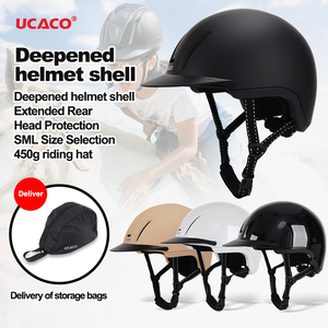 Casque de sport équestre pour enfants et adultes UCACO, respirant, protection de sécurité, casque de course, casque de conduite en plein air, équipement de protection pour l'équitation - Product Image 2