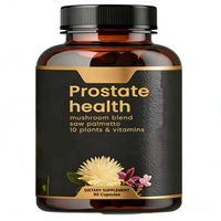 Compléments alimentaires à base de plantes pour la santé naturelle de la prostate et le soutien immunitaire des hommes avec du palmier nain, 2 capsules par jour, pour adultes, non destiné aux enfants