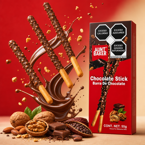 บิสกิตแท่งหนา AUNT BAKER รสถั่วลิสงบด 55 กรัม จากโรงงานโดยตรง บิสกิตแท่งหนาพร้อมถั่วอบแท้ จำหน่ายส่ง OEM - Product Image 5