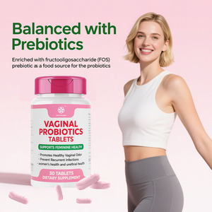 Tablet probiotik vagina mendukung bau vagina yang sehat membantu meningkatkan kesehatan wanita dan uretra kesehatan suplemen keseimbangan PH - Product Image 5